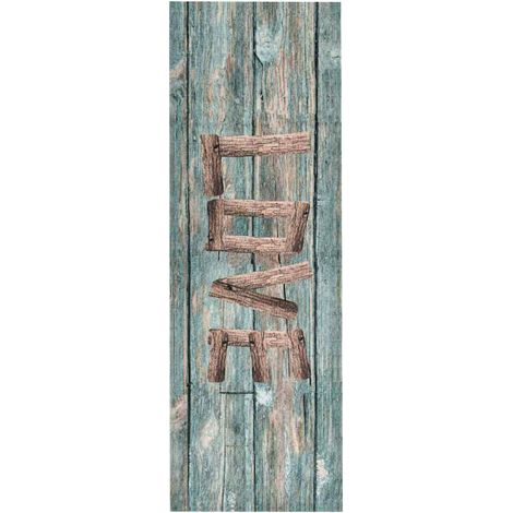Maison Exclusive - Küchenteppich Waschbar Love 60x300 cm (1/5)