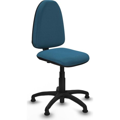 Chaise bureau piqueras y crespo vert pétrole 59 cm polyamide mousse