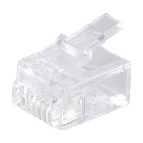 Shiverpeaks Réseau Shiverpeaks BASIC-S fiche modulaire RJ11 6 pôles, 4 contacts occupés, contacts dorés VE 10 BS72040-10 mâle, droit Nombre de p S482262 (1/2)
