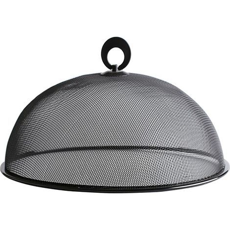 Couvercle Anti-Moustiques pour Aliments en Métal Rond - Protection Contre la Poussière pour Cuisine (1/5)