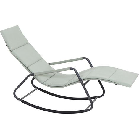 Schaukelliege mit Kissen Aliano green (1/4)