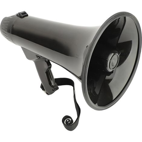 Mégaphone Portable avec Contrôle du Volume, Haut-Parleur Portable, Microphone intégré pour Réunions et Formations (1/4)