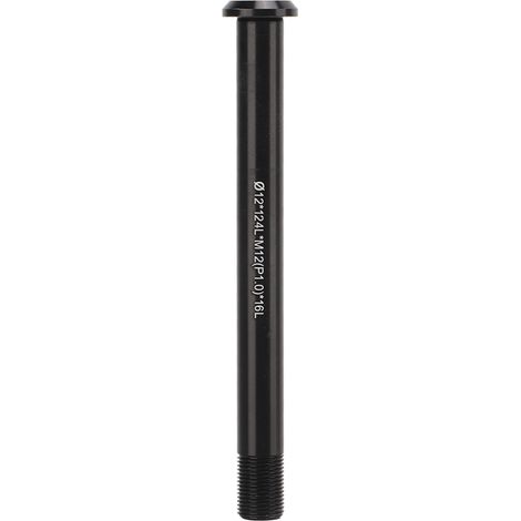 Hohlachse für Rennräder aus Aluminiumlegierung, Fahrradschlauchnabe, Fahrradzubehör Φ12x124LxM12(P1.0)x16L (1/5)