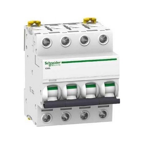 Schneider A9F93420 Interruttore 20 A - Acti9 - iC60L - 4P - Curva B