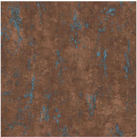 Erismann Copper Rust Effect Wallpaper Industrial Metal Look Paste The Wall (1/4)