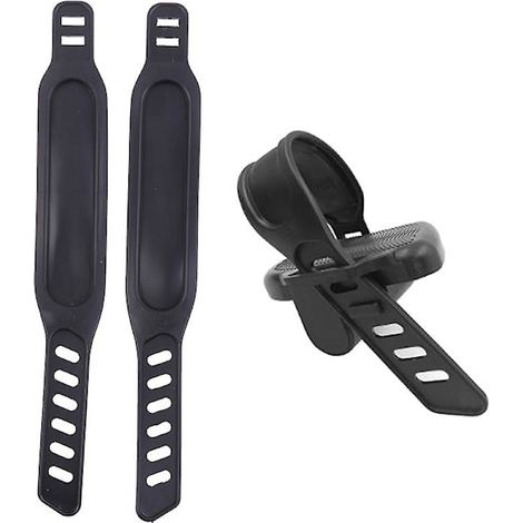 1 paire de sangles de pédales de vélo d'appartement neuves, sangles d'étrier, accessoires pour équipement de fitness (1/4)