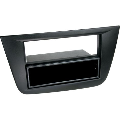 Support autoradio compatible avec Seat Altea XL Toledo Noir avec vide poche