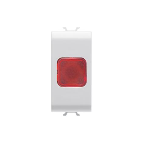 VOYANT DE SIGN. ROUGE 1M BLANC AB GEWISS GW10623AB (1/4)