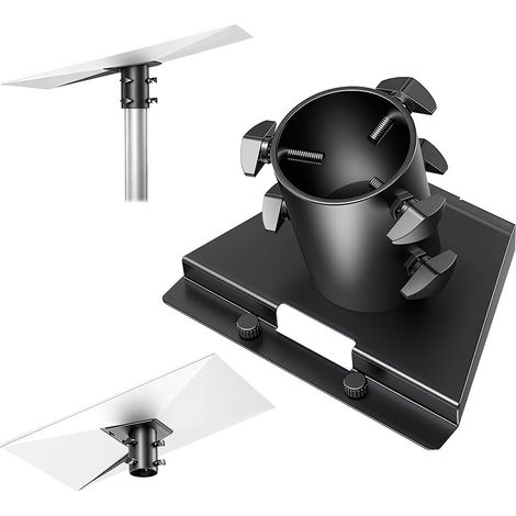 Adaptateur de Tuyau, 360 ° Rotation 20 ° Inclinaison Support Mural, Pipe Adapter, Adaptateur de Tube (1/5)