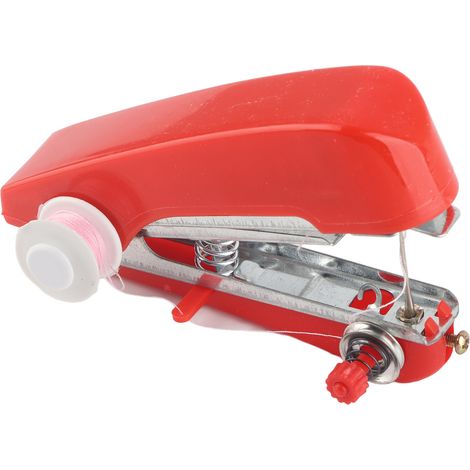 Mini machine à coudre portable, idéale pour une utilisation familiale et en voyage. (1/5)