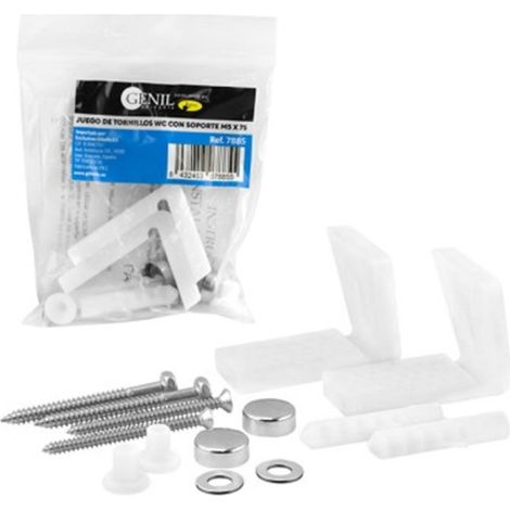 Tornillos Inodoro Con Soporte Horizontal, GIBALTO