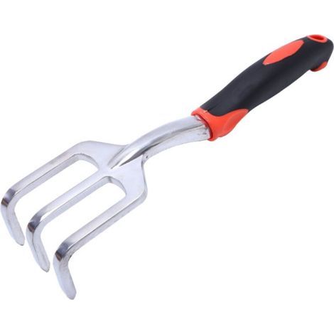 Ensemble de 3 outils de jardinage agricole, pelle de jardin, pelle en aluminium magnésium, fourche à râteau, pelle en fer (1/2)