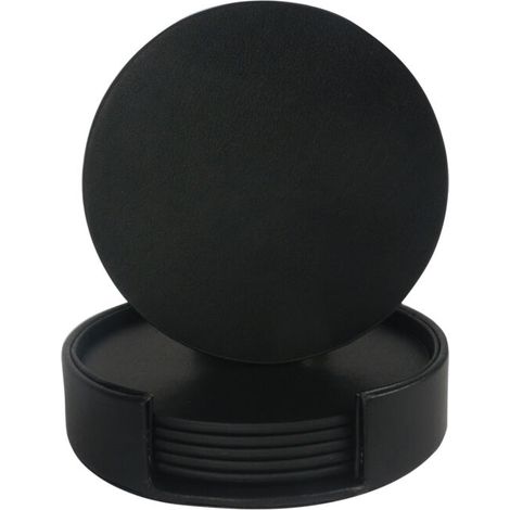 Lederuntersetzer, rutschfest, schützt Tische/Schreibtische/ (1/4)