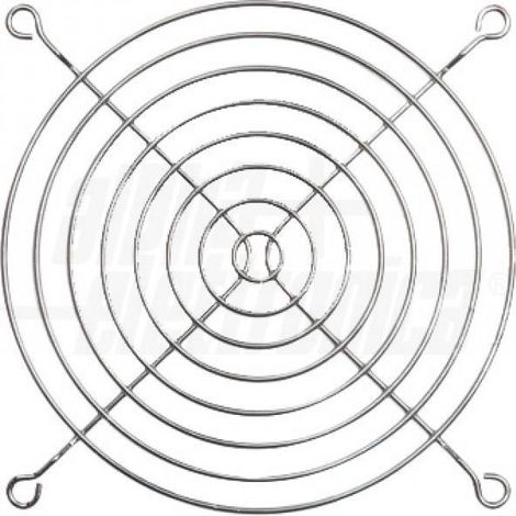 Griglia protezione metallica Ø105mm per ventola 120mm alpha elettronica - fnhg-120m (1/2)