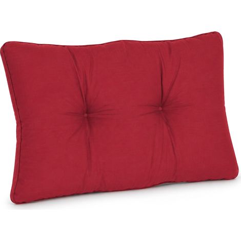 Lounge Kissen Outdoor Rot XLuna, 70x40cm