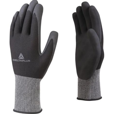 GUANTO DELTA PLUS IN SCHIUMA DI NITRILE VE723NO  TAGLIA 7
