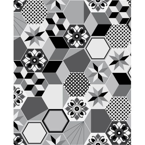 Crédence adhésive en aluminium brossé 20x20cm – Épaisseur 3mm – Adhésif double face pour murs de cuisine et salle de bain – CPM
