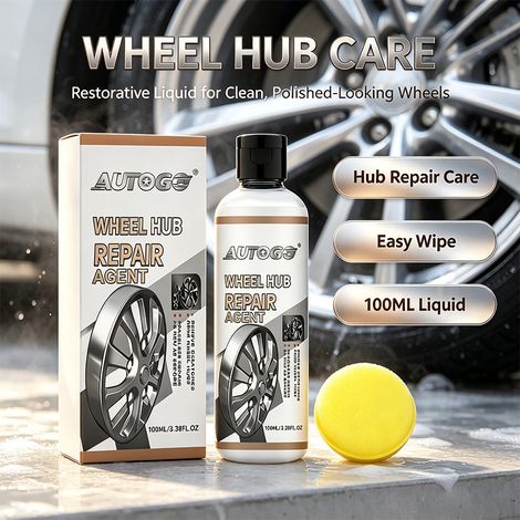 AUTOGO Felgenpflege-Flüssigkeit 100 ml: Aufhellendes und reinigendes Mittel für Autofelgen, entfernt Rost (1/5)