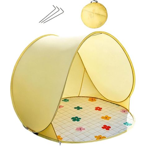 Tente de plage automatique pour 3-4 personnes, abri solaire (1/5)