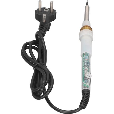 Fer à souder électrique 60 W 200‑450 °C à chauffe rapide, outil de soudage, prise UE 220 V (1/5)