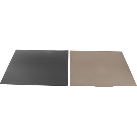 Plateau magnétique flexible en acier à ressort 410x410mm pour CR10 S4, double face PEI, plateau d'impression 3D (1/5)
