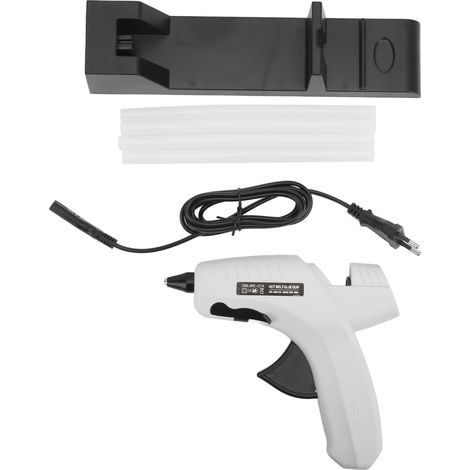 Wiederaufladbare, tropffreie Heißklebepistole mit Ständer, ergonomisches Design für Heimwerkerarbeiten und Reparaturen, 220–240 V (1/5)