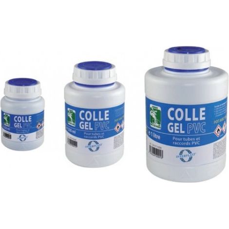 Astralpool – Colle PVC GEL 500 ml – Adhésif professionnel pour assemblage étanche – Formule gel thixotrope – Résistante à l'humidité et aux produits chimiques