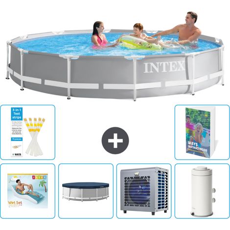 Prism Frame Pool Rund - 366x76 cm - 7-teilig  S33 (1/5)