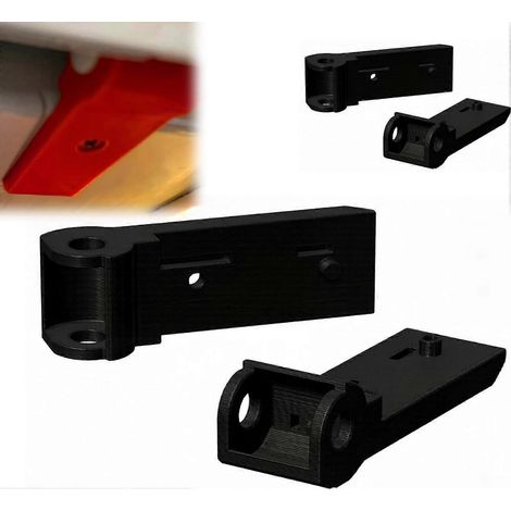 Insert de réparation charnière porte réfrigérateur compatible Dometic, pièce de rechange entretoise anti-affaissement caravane camping-car noir