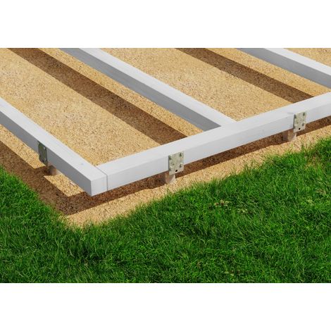 Alberts Einschraub Pfostenträger für Hölzer bis 90x90mm für Vierkantholzpfosten, Stahl feuerverzinkt (1/4)
