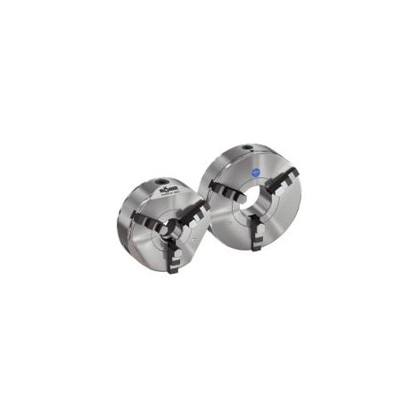 Mandrino autocentrante Röhm Duro-M 125/2 Bajonett (ISO 702-3/DIN 55027) KK 4 ganasce di foratura e tornitura - 185502 (1/3)