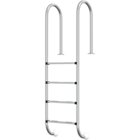 Maison Exclusive - Scala per Piscina 54x38x184,5 cm Acciaio Inox 304 (1/5)