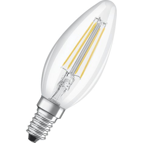 OSRAM HOMELIGHTING 4058075434783 LED EEK E (A - G) E14 Kerzenform 4 W = 40 W Warmweiß bis Kaltweiß (1/4)