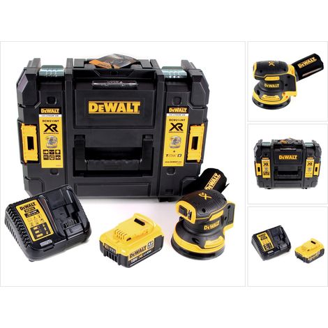 DeWalt DCW 210 M1 Ponceuse excentrique sans fil et sans balais 18V 12.000U/min 125 mm + 1x Batterie 4,0 Ah + Chargeur rapide + Coffret de transport (1/5)