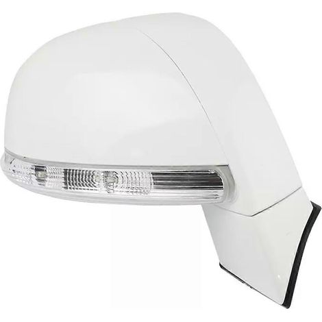 Rétroviseur extérieur pour Captiva 2008-2017, 8 broches, blanc, chauffant avec lampe LED et rabattable automatiquement, référence 96818102 R (1/5)