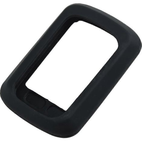 Compteur GPS G+ Silicone Coque Protectrice Ordinateur de Vélo Étui Antichoc Code Noir (1/5)