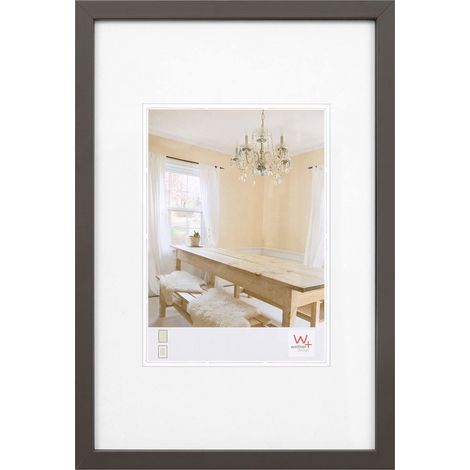 Cadre Photo Gris 15 x 20 cm Peppers Cadre en Bois (1/5)