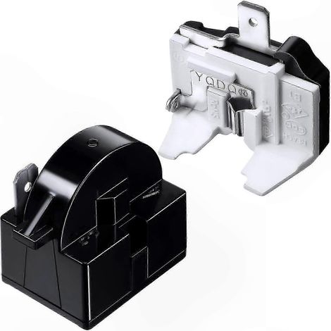 Relais de démarrage PTC 1 broche pour réfrigérateur avec protection contre surcharge, compatible modèle 6750C-0005P (1/3)