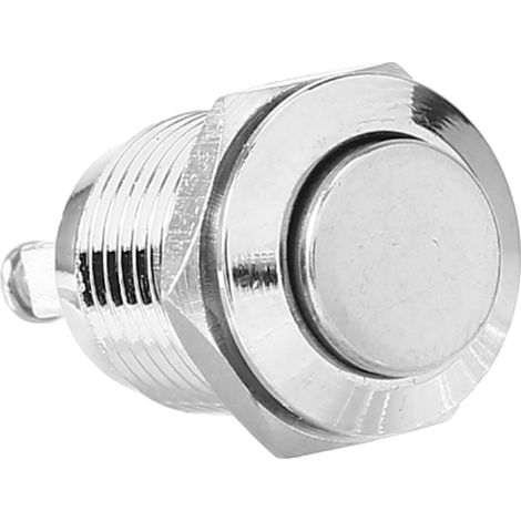 Bouton-poussoir momentané étanche en métal de 12 mm pour démarrage, interrupteur électrique (1/5)