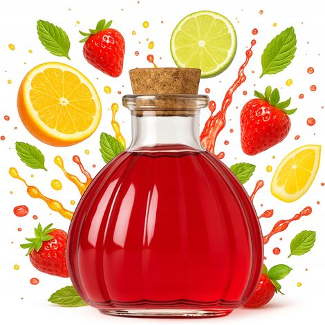 VENICE Bottiglia in vetro da 250 ml per acqua, succhi, liquori, olio d'oliva