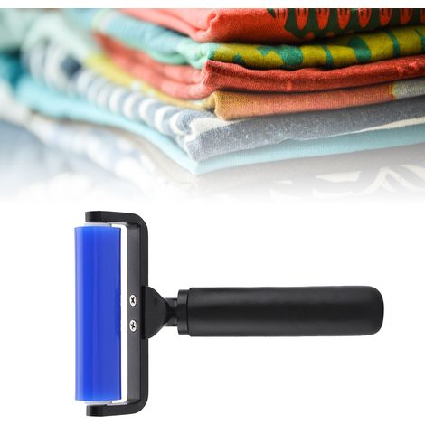 Blaue Silikon-Staubrolle, Rolle für Handy-Displayschutzfolien, Staubschutzrolle, 10 cm (4 Zoll) (1/5)