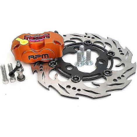 Frein Rpm, étrier 82 mm, disque 70 mm à 3 trous, montage radial, 4 pistons, pour vélo électrique Aerox Nitro BWS 100 Jog 50 (orange) (1/5)