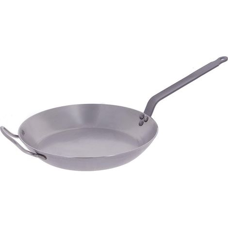 De Buyer Padella lionese in ferro, diam 32 cm, 5110.32 (1/2)