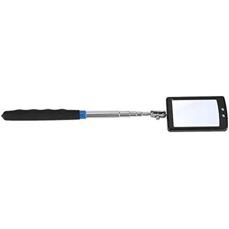 Miroir Outil, D'inspection Flexible et Télescopique à LED Éclairé, Outil D'extension Pivot 360 Degrés pour les Outilleurs Machinistes Inspecteurs Mécaniciens - (1/5)