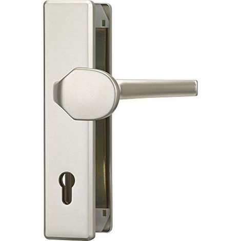 ABUS Luminaire de securite de porte HLT612 F2 24907 Nickel Silver