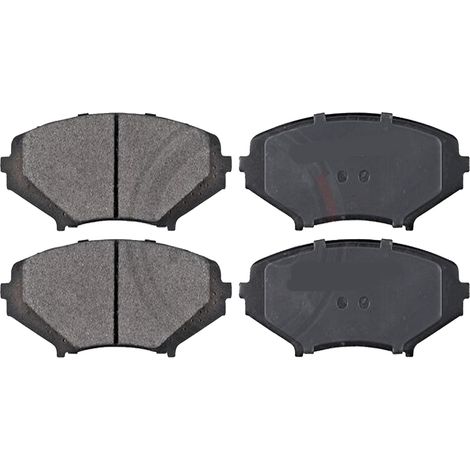 KIT PASTIGLIE FRENO ANTERIORI compatibile con MAZDA RX-8 (SE,FE) / PASTIGLIE FRENANTI AUTO OEM FDB1758, / SOSTITUZIONE DIRETTA / BASSA POLVERE / SILENZIOSO