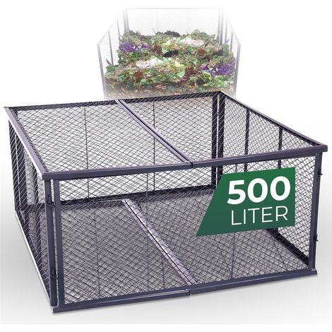 2x Novatool Komposter  Garten-Komposter Komposter + Boden (1/5)