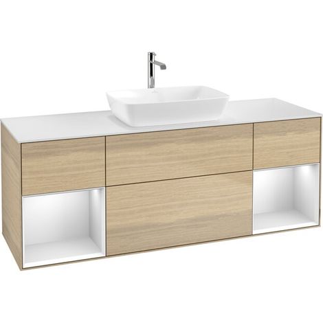 Villeroy & Boch G861MTPC Meuble sous-lavabo Finion G86 (1/2)