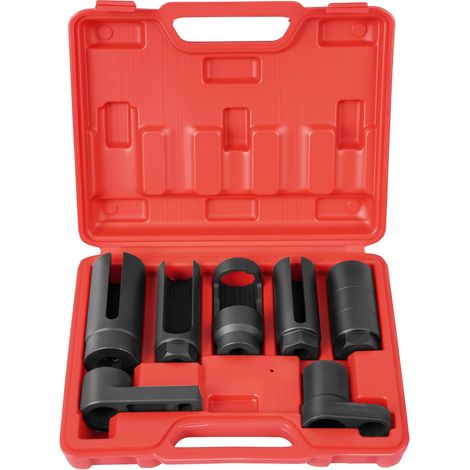 Set of 7 oxygen sensor extractors, 3/8" and 1/2" for oil pressure sending (1/5)