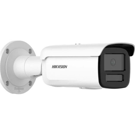 Cámara de red tipo bala fija Hikvision DS-2CD2T47G2H-LI (2,8 mm) (eF) de 4 MP con luz híbrida inteligente y ColorVu (1/3)